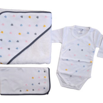 Conjunto corações coloridos 2