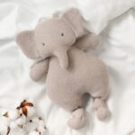 Peluche elefante bege 100% algodão