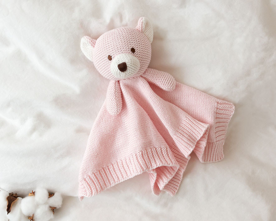 KK6364_Doudou_urso_rosa_100%algodão_1